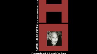 Download Ho By David Halberstam PDF