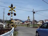 三岐鉄道 旧式踏切警報機　Sangi Railway old type railroad crossing warning signal
