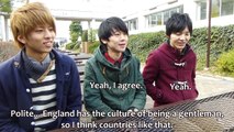 What Japanese think of foreigners (Their voices) 大学生インタビュー（外国人について）