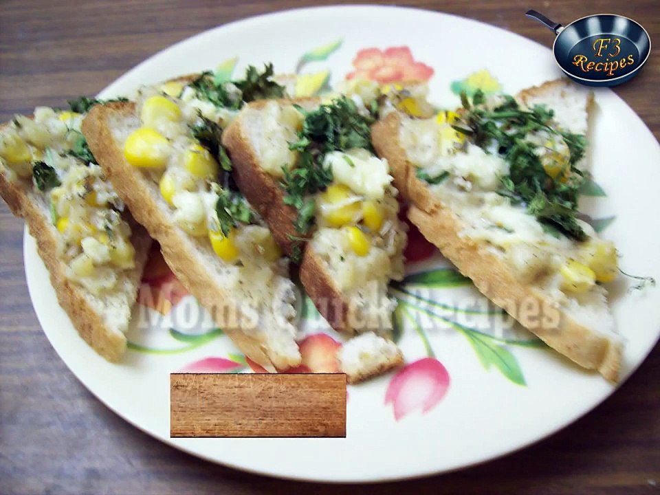 Corn Cheese Toast by Sital Kothare