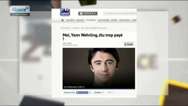 Yann Wehrling : l'élu MoDem qui s'estime trop payé