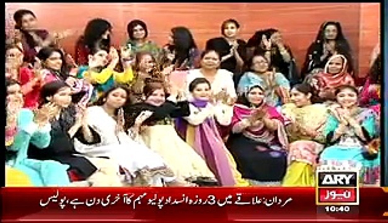 The Morning Show With Sanam Baloch on ARY News Part 5 - 14th April 2015