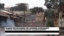 Guinée : violents heurts à Conakry entre forces de l'ordre et partisans de l'opposition