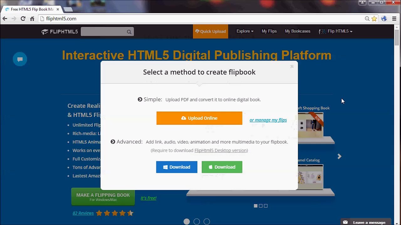 FlipHTML5- Free Digital Publishing Platform Publishes and Store Digital Magazines