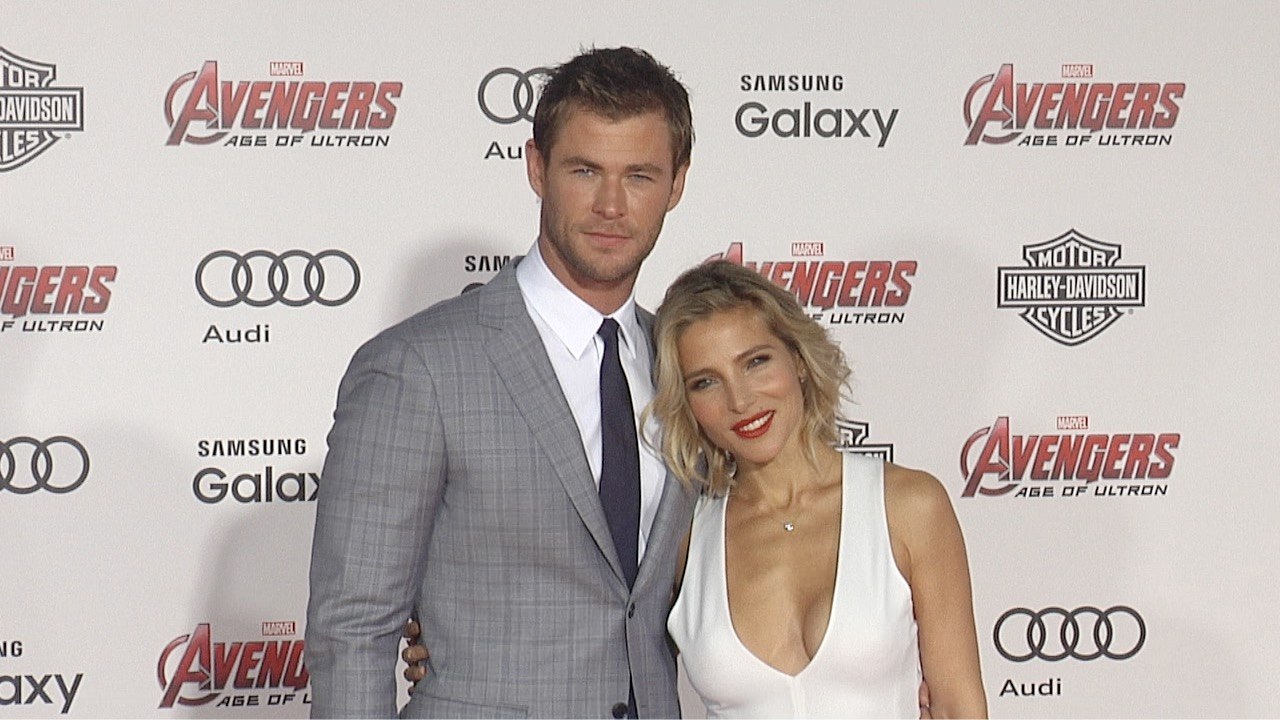 Chris Hemsworth and Elsa Pataky "Avengers Age of Ultron" World Premiere Red Carpet