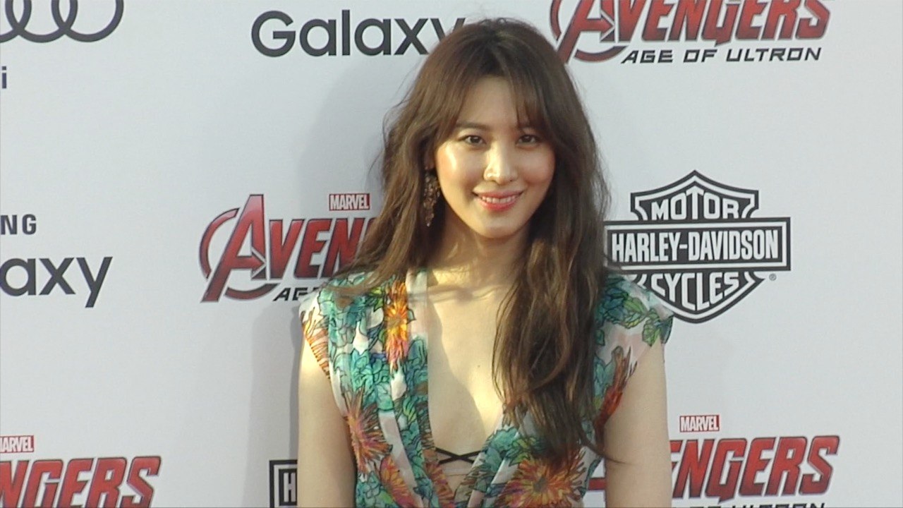 Claudia Kim "Avengers Age of Ultron" World Premiere Red Carpet