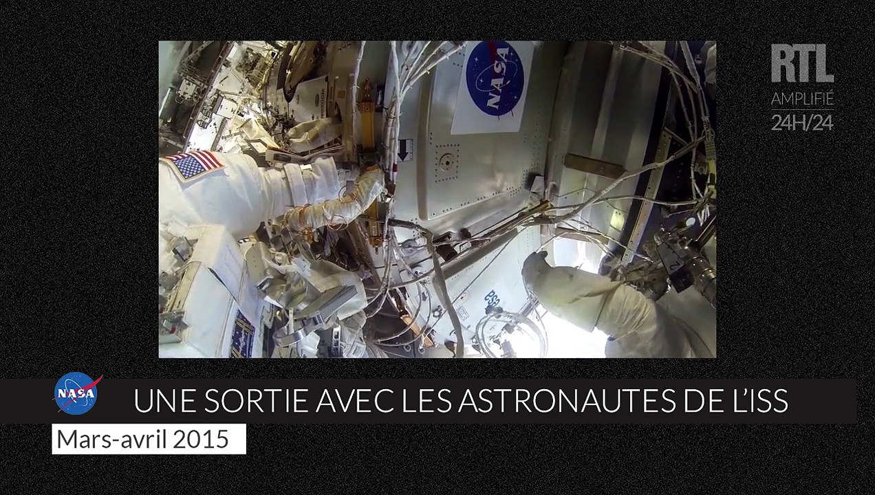 Une sortie dans l'espace avec les astronautes de l'ISS