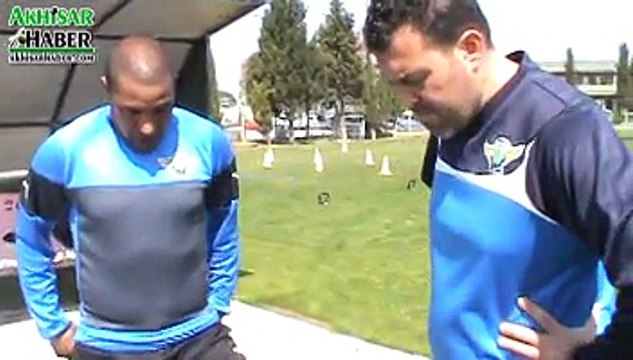 Akhisar Belediyespor, Mersin İdman Yurdu Hazırlıkları 14 Nisan 2015 İdmanı