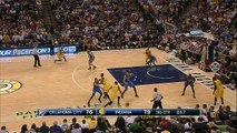 Paul George Buzzer Beater - Thunder vs Pacers - April 12, 2015 - NBA Season 2014-15