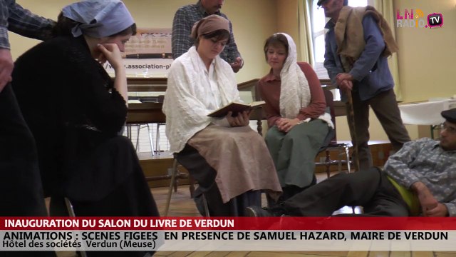 Inauguration du Salon du livre 2015 de Verdun - Scènes figées