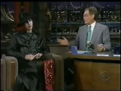 Marilyn Manson - David Letterman Interview
