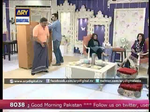 Shabbir Jan danced better than Shah Rukh Khan on 'Lungi Dance' - Good Morning Pakistan - ARY Digital