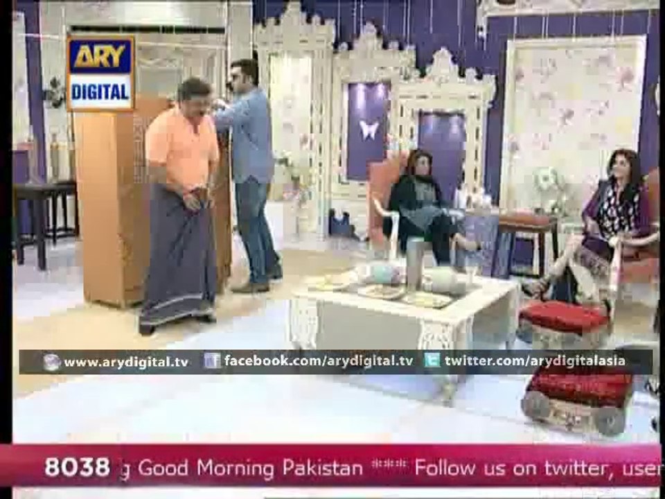 Shabbir Jan danced better than Shah Rukh Khan on 'Lungi Dance' - Good Morning Pakistan - ARY Digital