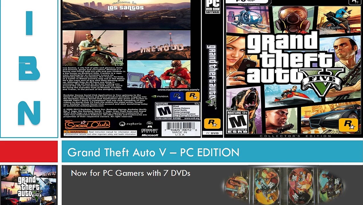 Grand Theft Auto V – PC EDITION - iB Networking