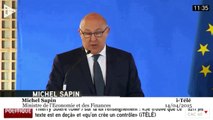 Michel Sapin : «L’allègement des impôts continue en 2015»