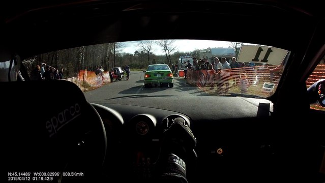 RALLYE DE LA FOUGERE 2015 ES5 SEAT IBIZA TDI A8 Equipage Robinet/Vedraine