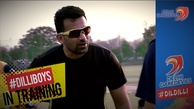 Zaheer Khan coaches the youngsters | #DILLIBOYS IN TRAINING