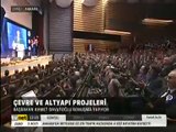 Başbakan Ahmet Davutoğlu Çevre ve Altyapı Projeleri Oturumunda Konuştu