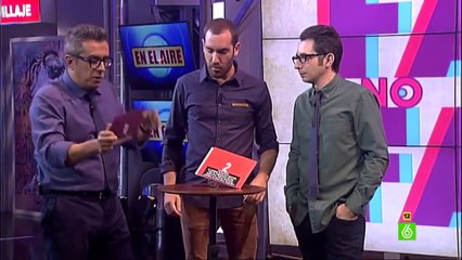 Berto Romero- 'Si el ordenador es así, ¿el cargador es una bombona de butano' - En el aire