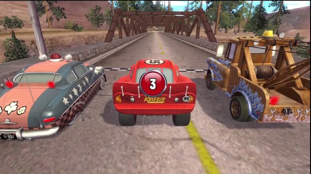 Cars: Race O Rama (PS3) Gameplay: Point to Point Racing