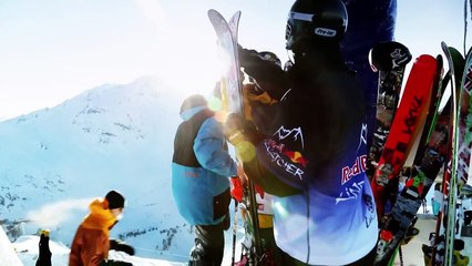 Freeskiing Contest in France - Red Bull Linecatcher
