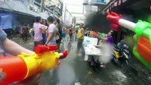 Songkran festival brings watery chaos to Bangkok