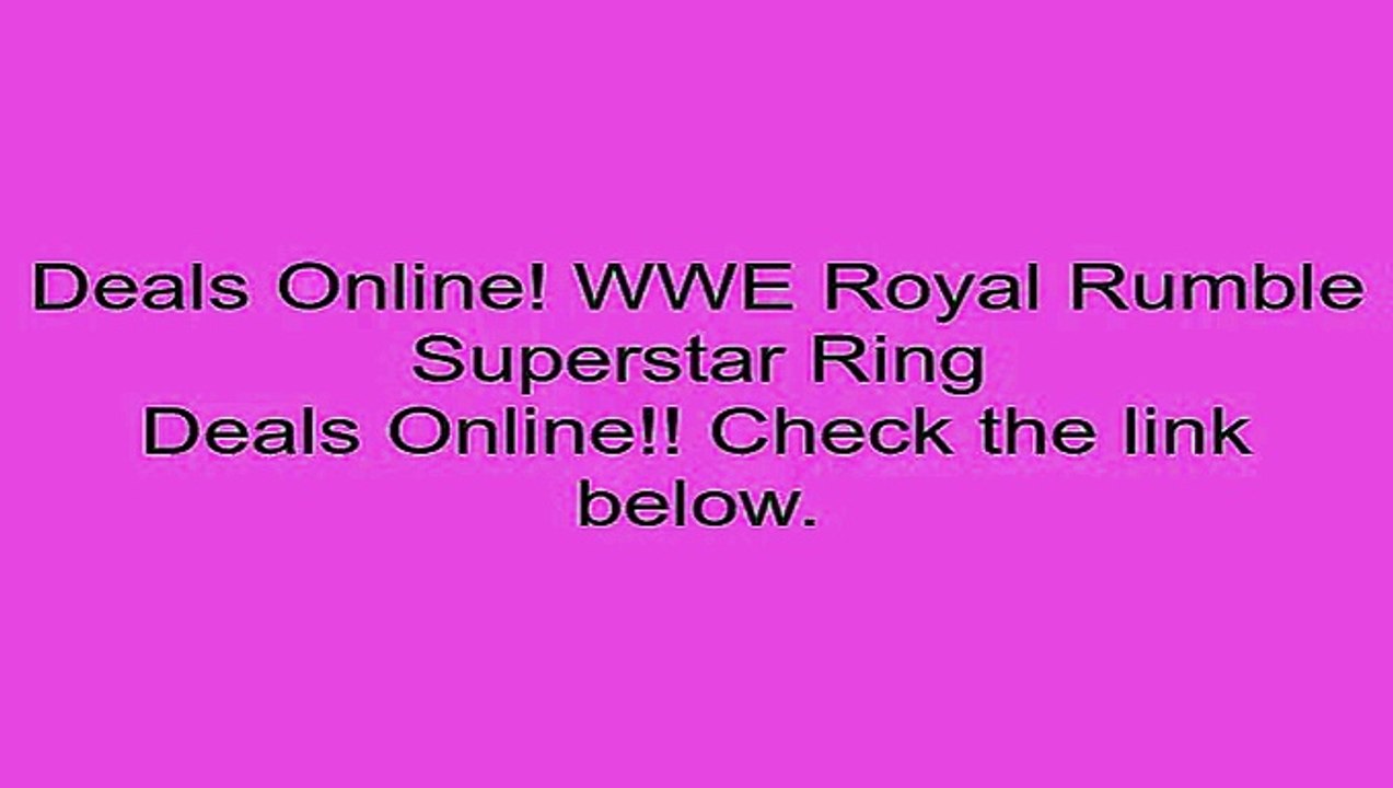 Sales WWE Royal Rumble Superstar Ring Review Multiplication Games For Kids