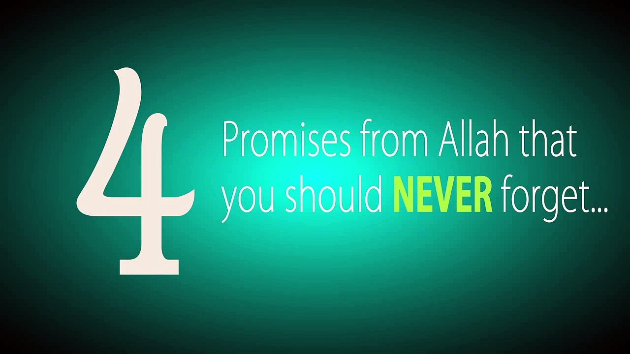 Short video about Promises from Allah