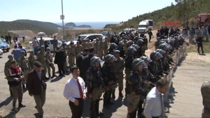 Mersin Akkuyu'da Nükleer Karşıtı Eylem