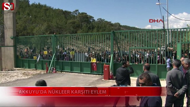 Akkuyu'da nükleer karşıtı eylem