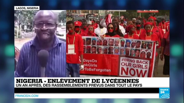 #BringBackOurGirls : rassemblements dans tout le Nigeria un an après l'enlèvement des lycéennes