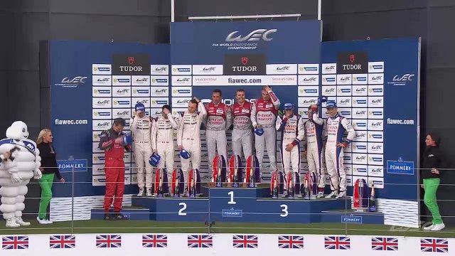 6 Hours of Silverstone LMP1 podium