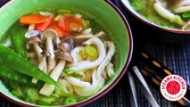 Japanese Udon Miso Noodle Soup