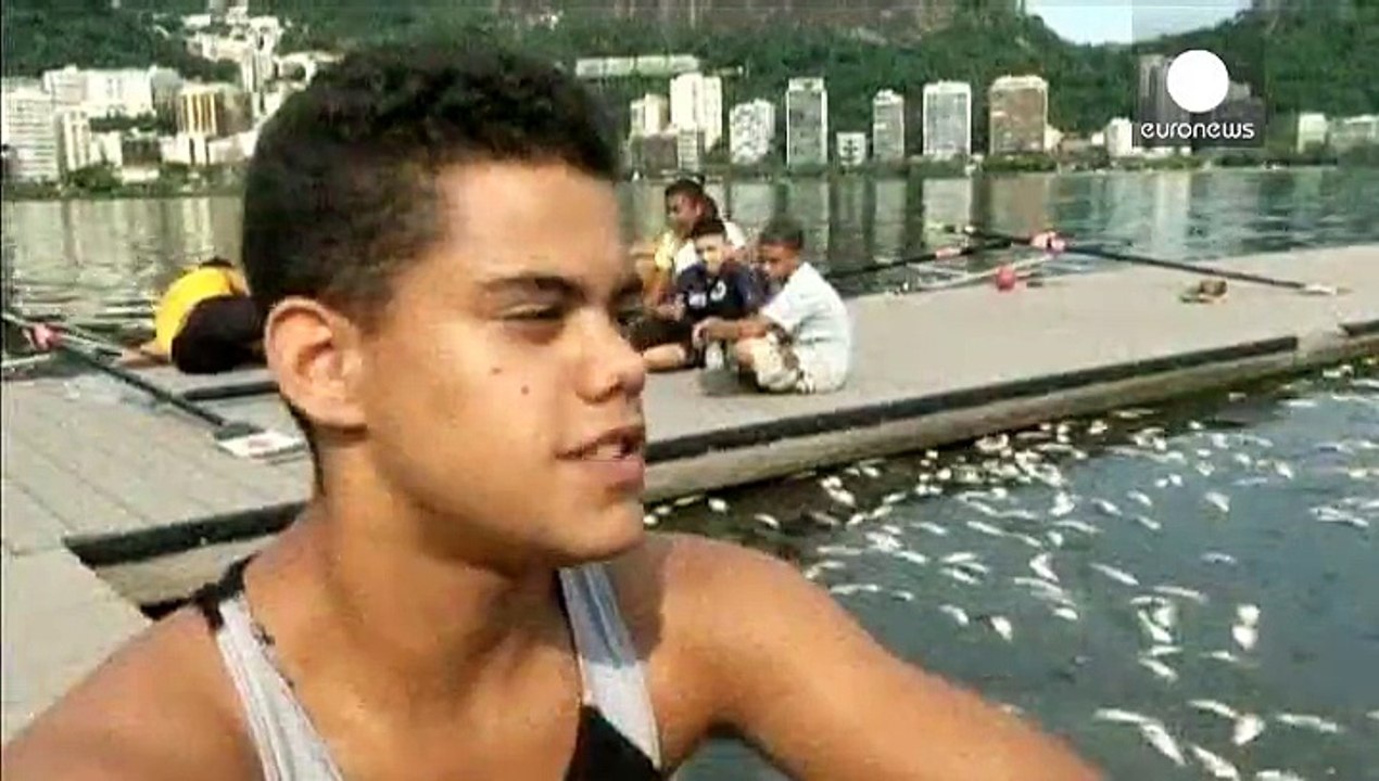 Umweltprobleme in olympia-stadt rio: "du ruderst und fühlst dich krank"