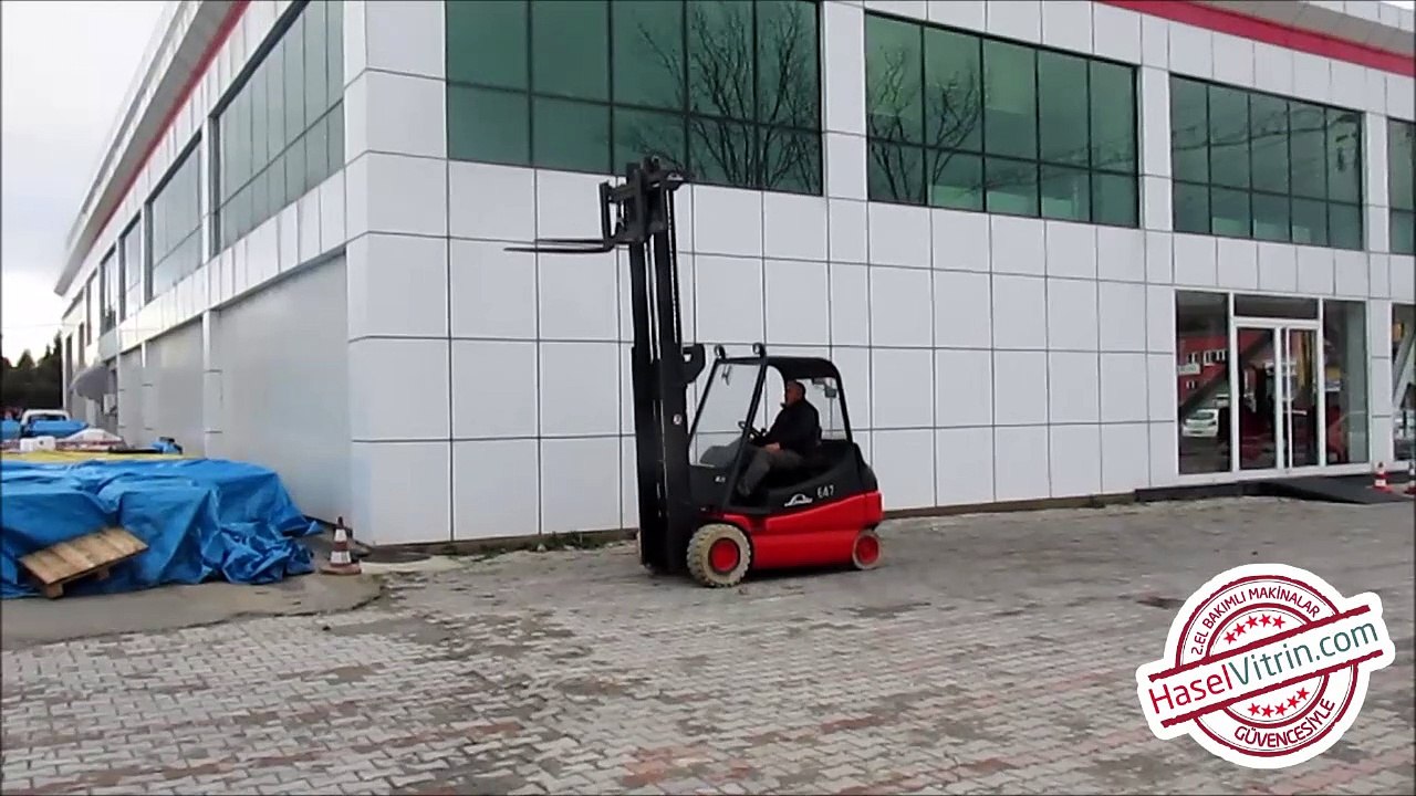 2003 model LINDE E25-336 2. El Akülü Forklift F1.0647 Tanıtım Videosu