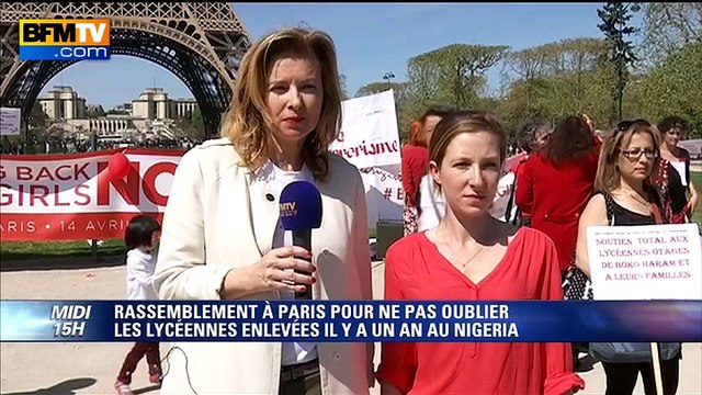 Lycéennes enlevées au Nigeria: Valérie Trierweiler déplore le silence autour de leur disparition