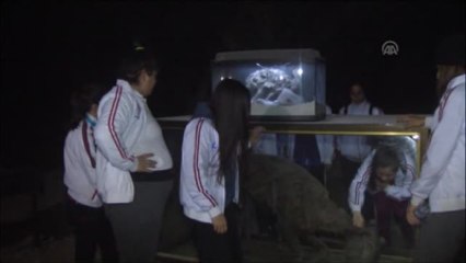 Yerin 150 Metre Altında Boks Yaptılar