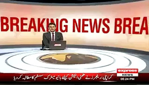 Rangers Wrote Letter To DG NADRA That NA-246 Election Should Be Conducted Through Bio Metric System