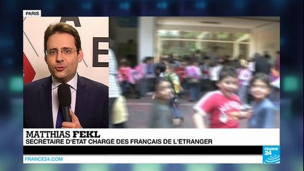 25 ans de l'AEFE : Matthias Fekl au journal de France 24