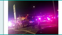 Ferguson Riots! Shots Fired, Gas Station Fire, Large Crowds Looting Everything In Site!