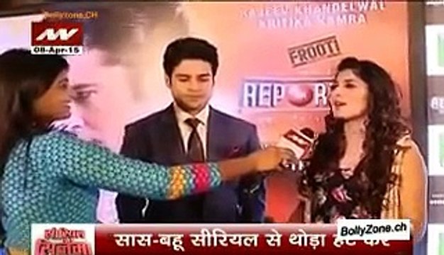 Rajeev Khandelwal Aur Kritika Kamra Bane 'Reporters' - Reporters - 8th April 2015