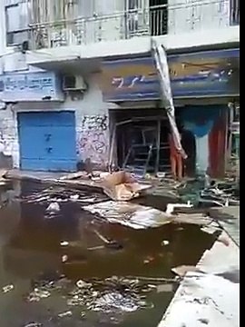 عاصفة الحزم عدن تتحول الى مدينة اشباح وخراب