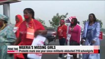 Nigeria marks anniversary of Boko Haram kidnappings