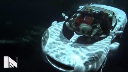 Dunya News - An Electric Car That Dives Underwater