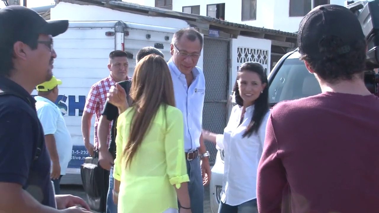 Siembra de cobia por el vicepresidente Jorge Glas
