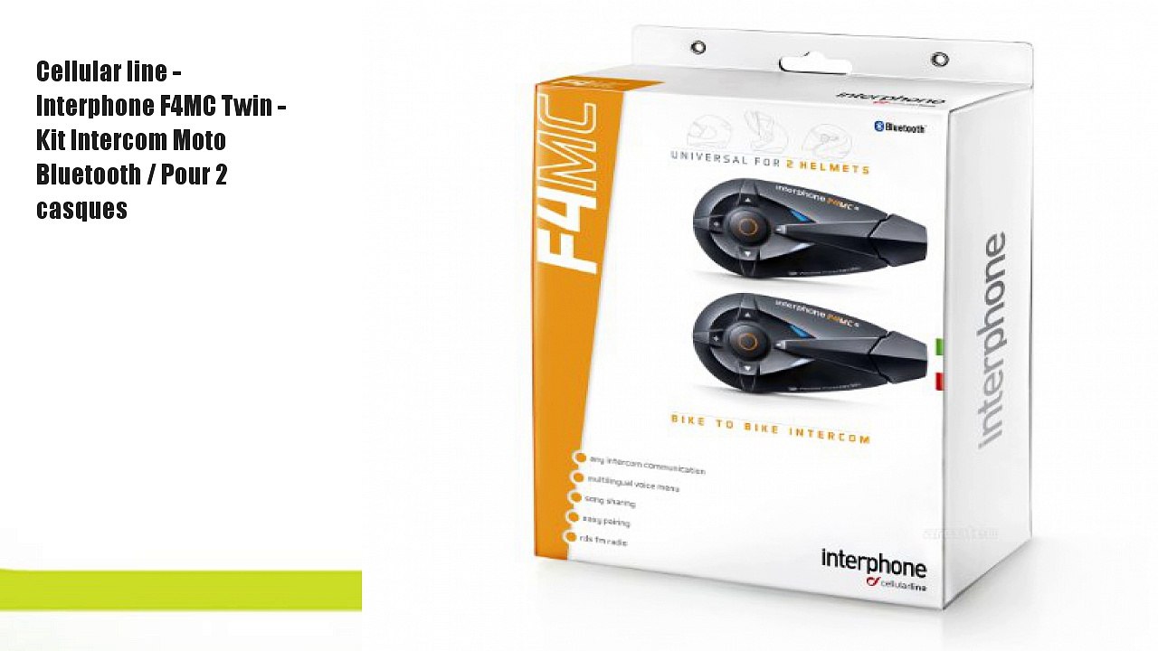 Cellular line - Interphone F4MC Twin - Kit Intercom