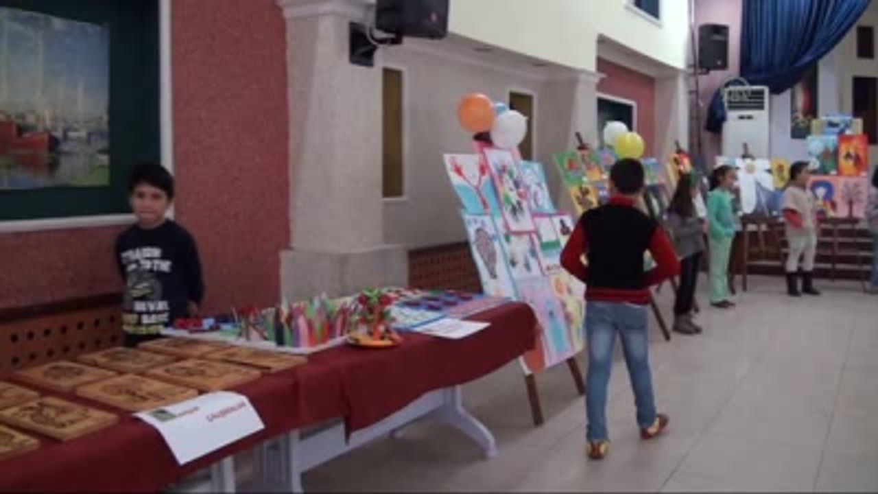 Hayal Dünyam, Benim Eserim" Adlı Resim Sergisi Açıldı