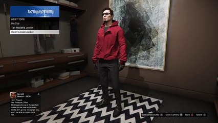 GTA 5 Online Heists Clothing - How to wear your Hood/Hoodie in GTA 5 Online