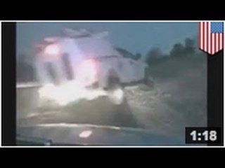(VIDÉO): Un patrouilleur devrait jouer au loto plus souvent...