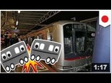 Collision de trains à Tokyo